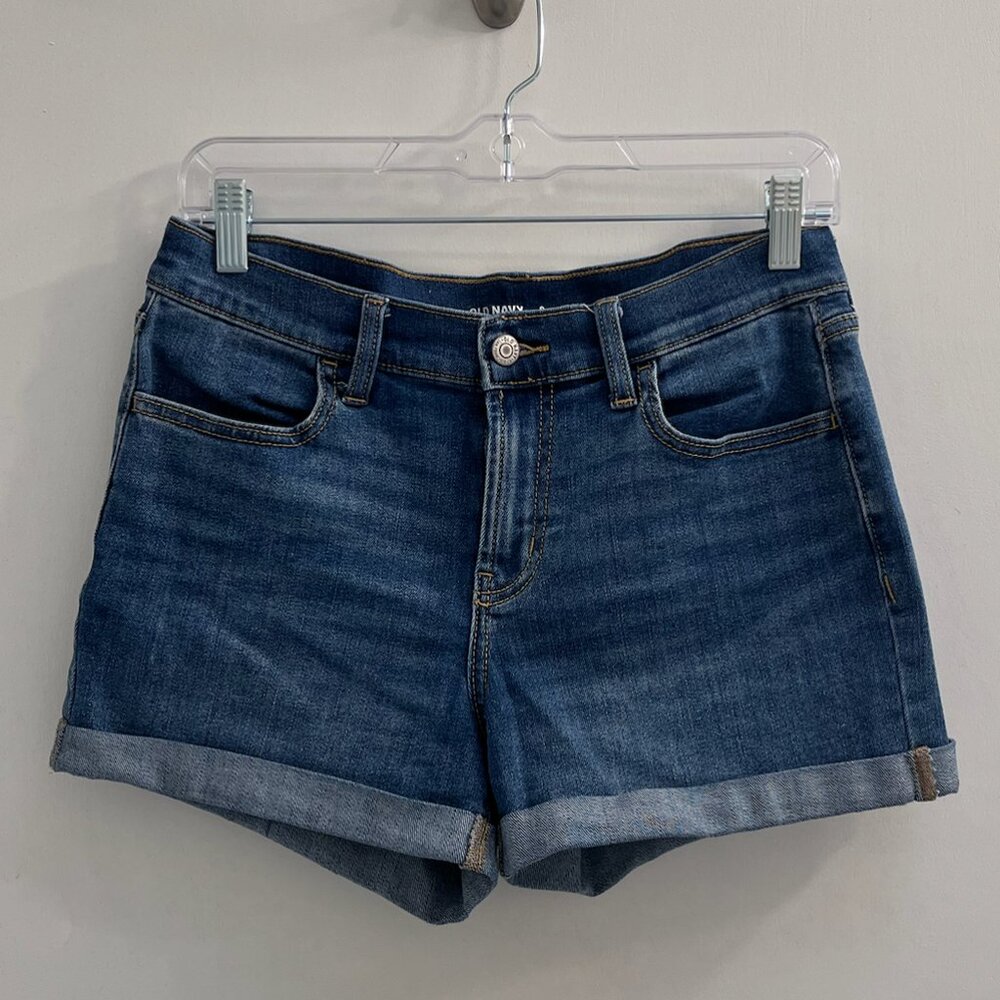 Old Navy mid rise denim shorts